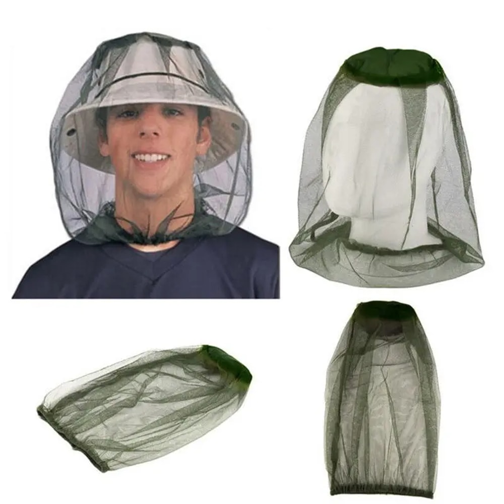 Mosquito Net Hat with Bug Mesh Face Cover for Fishing Camping Gardening