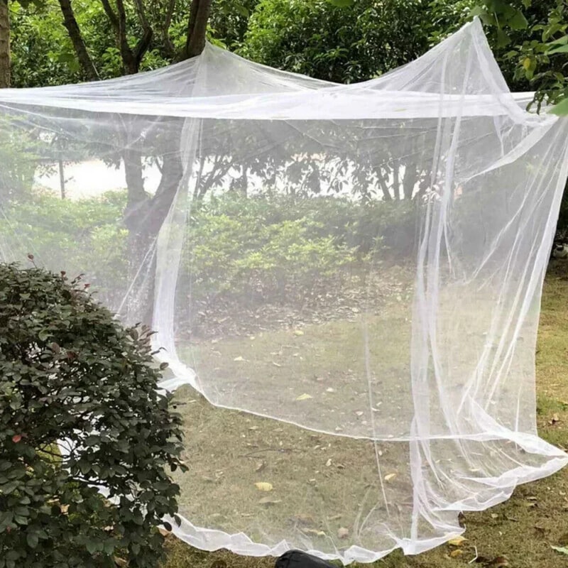 Large Camping Mosquito Net For Bed Indoor Outdoor Hanging Canopy Tent 0