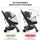 Dual Zipper Baby Stroller Mosquito Net Pushchair Bug Protection Cover