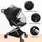 Dual Zipper Baby Stroller Mosquito Net Pushchair Bug Protection Cover