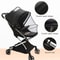 Dual Zipper Baby Stroller Mosquito Net Pushchair Bug Protection Cover