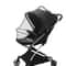 Dual Zipper Baby Stroller Mosquito Net Pushchair Bug Protection Cover