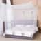 Mosquito Net Bed Canopy Four Corner Summer Bed Net For Peaceful Sleep 7