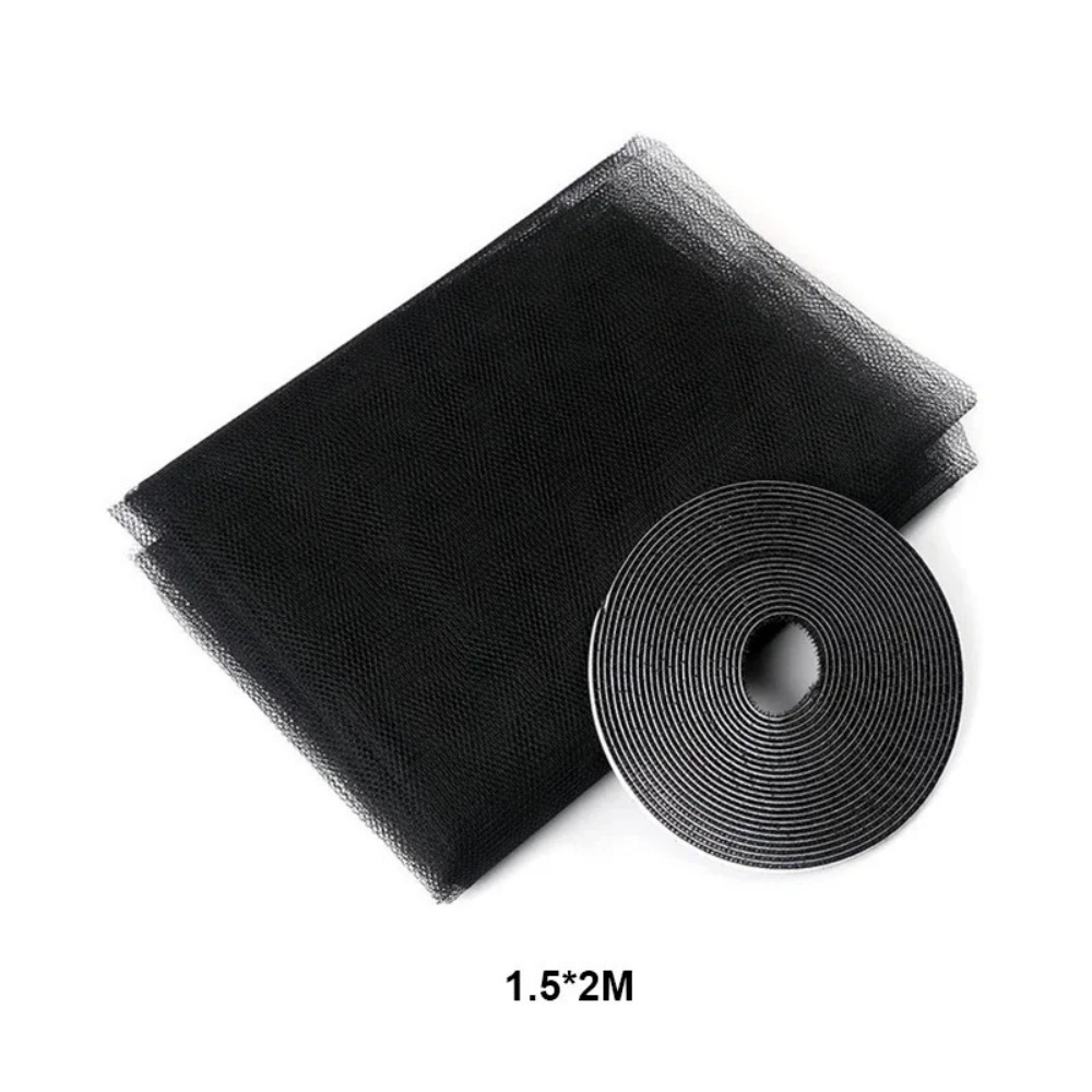 Reusable Window Mosquito Net Self Adhesive Fly Screen Mesh 5