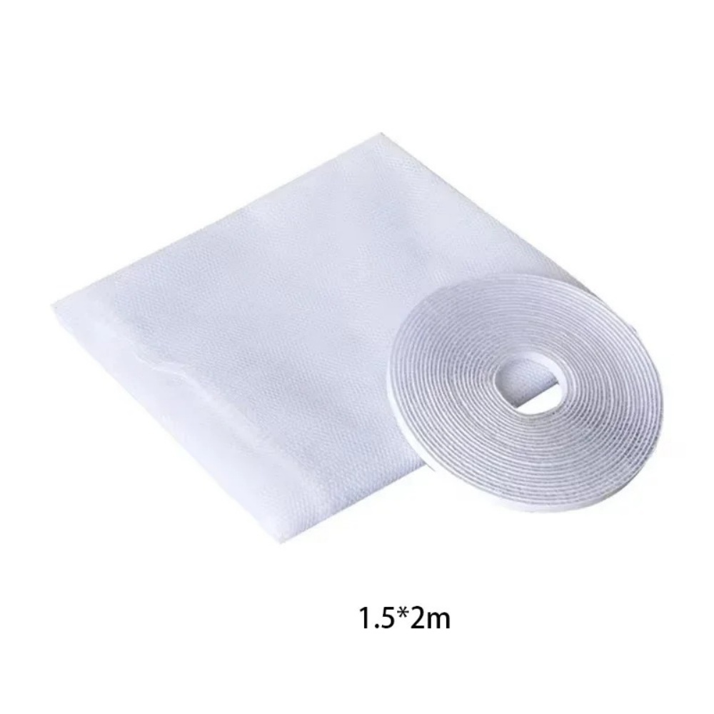 Reusable Window Mosquito Net Self Adhesive Fly Screen Mesh 6