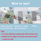 Waterproof Window Screen Repair Tape Self Adhesive Mesh Patch for Doors and Mosquito Nets