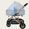 Stroller Mosquito Net Full Coverage Breathable Mesh Baby Bug Cover 8