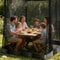 Portable Square Mosquito Net For Bed And Camping 4