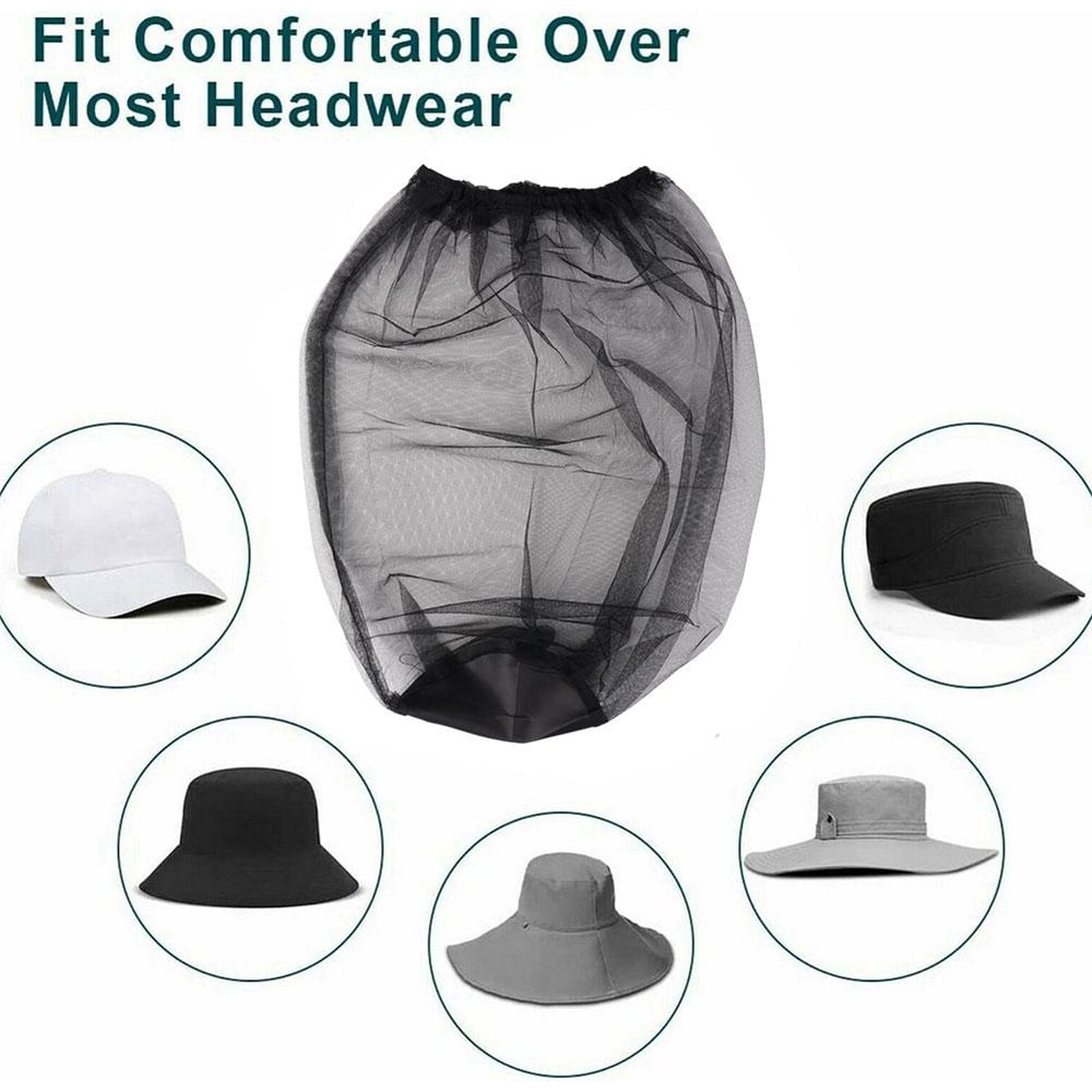 Mosquito Head Net Bug Face Protector For Camping And Gardening 4
