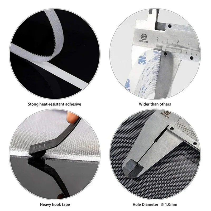 Self Adhesive Mosquito Window Screen Mesh For DIY Bug Protection 2