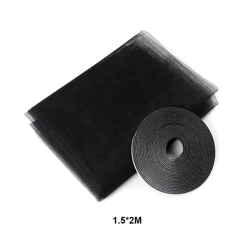 Self Adhesive Mosquito Window Screen Mesh For DIY Bug Protection 7