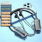 Bluetooth Wireless Earphones Magnetic Neckband Headphones 1