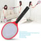 Cordless Electric Mosquito Swatter Battery Powered Bug Zapper Racket 3