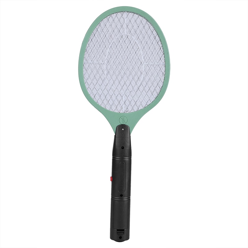 Cordless Electric Mosquito Swatter Battery Powered Bug Zapper Racket 6