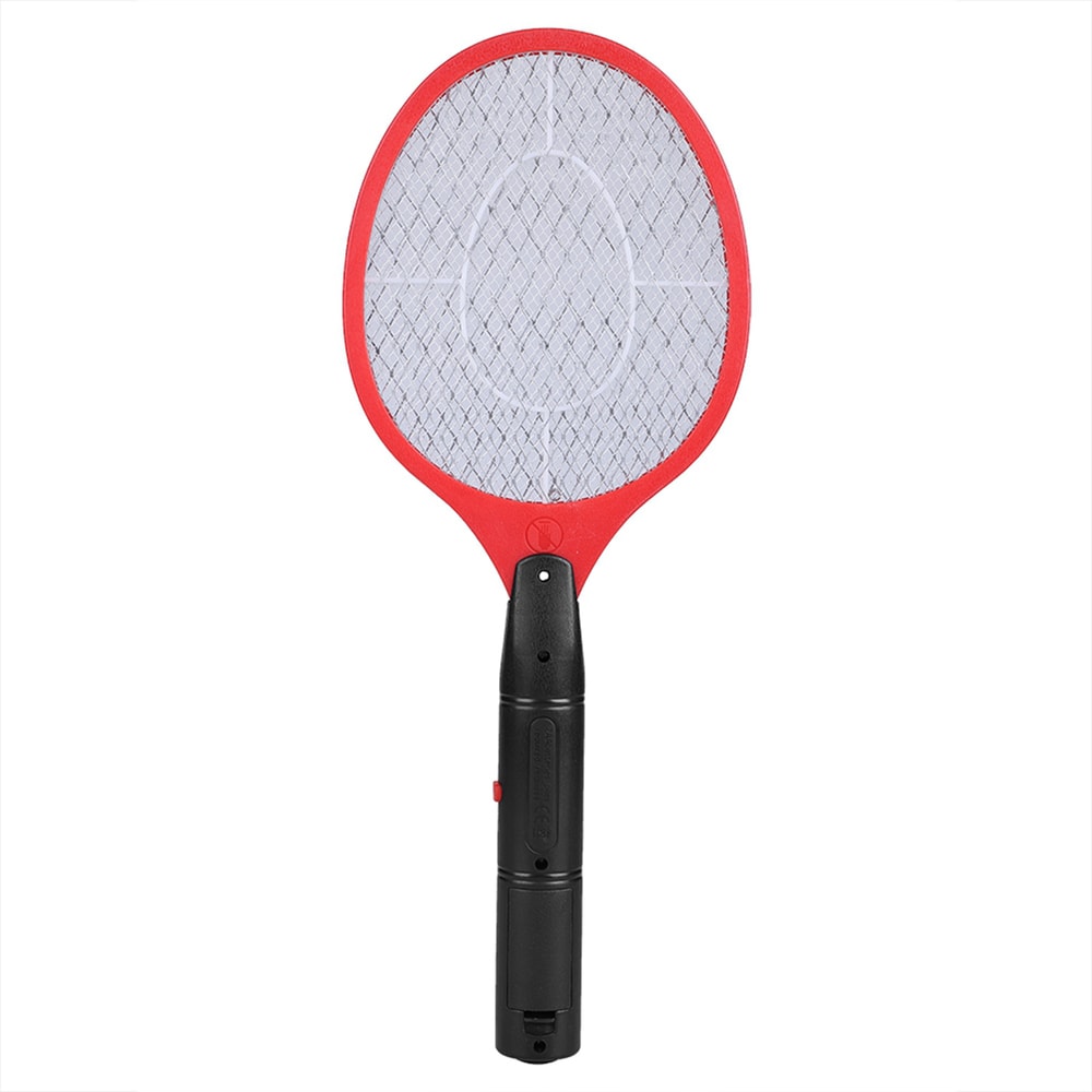Cordless Electric Mosquito Swatter Battery Powered Bug Zapper Racket 7
