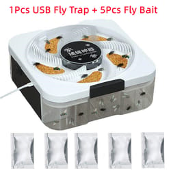 usb fly trap automatic electric fly catcher for indoor and outdoor use