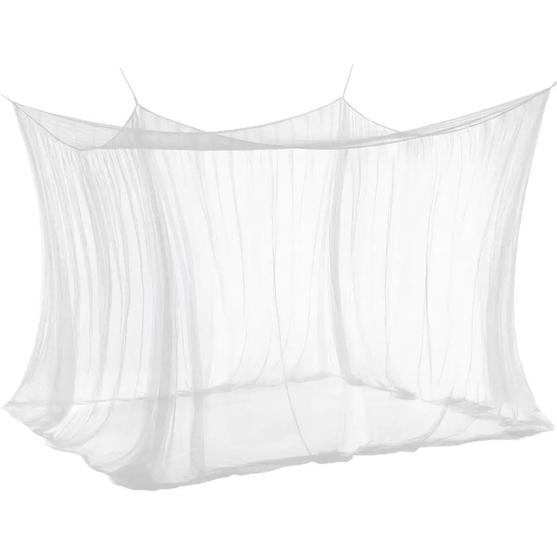 Pop Up Mosquito Net For Bed Camping Travel Breathable Mesh Curtain 2