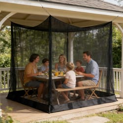 large outdoor mosquito net for garden, hammock, bed and patio use