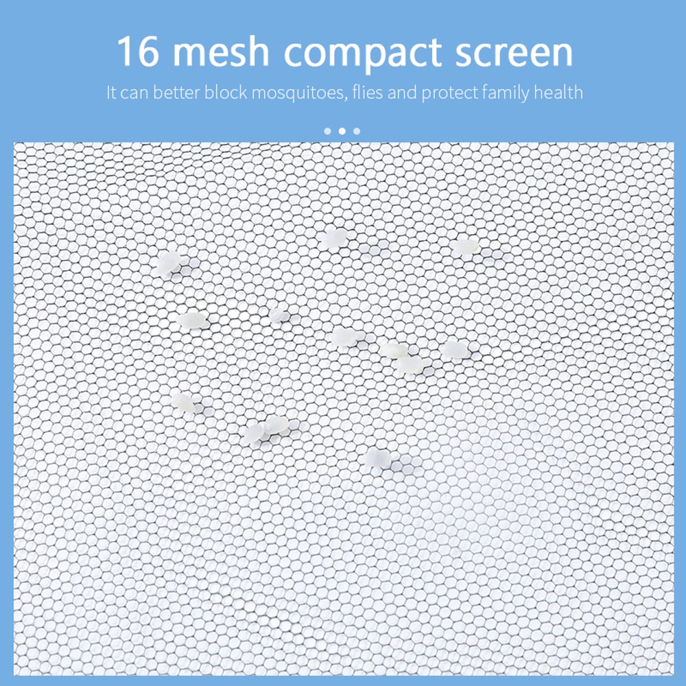 Easy Fit Mosquito Window Net DIY Window Screen With Adhesive Tape 3