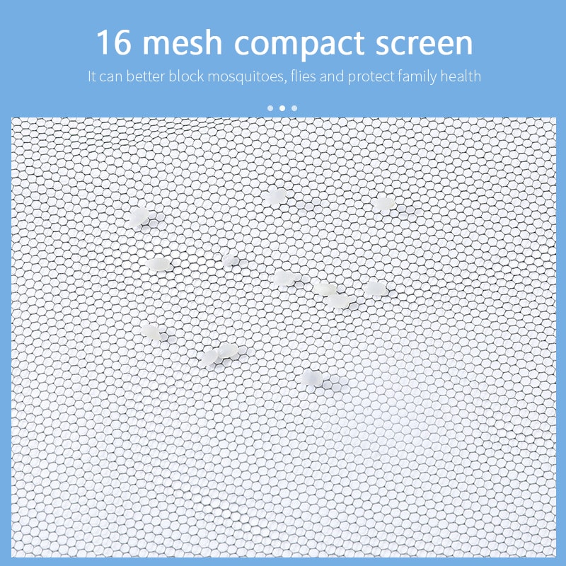 Easy Fit Mosquito Window Net DIY Window Screen With Adhesive Tape 3