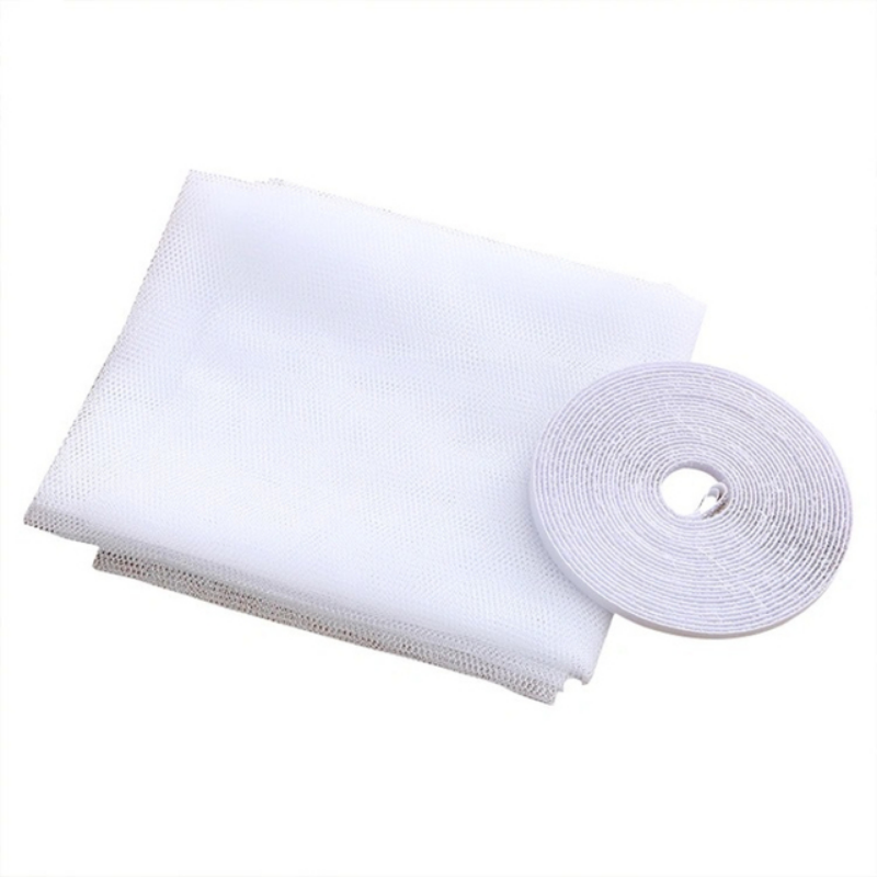 Easy Fit Mosquito Window Net DIY Window Screen With Adhesive Tape 5