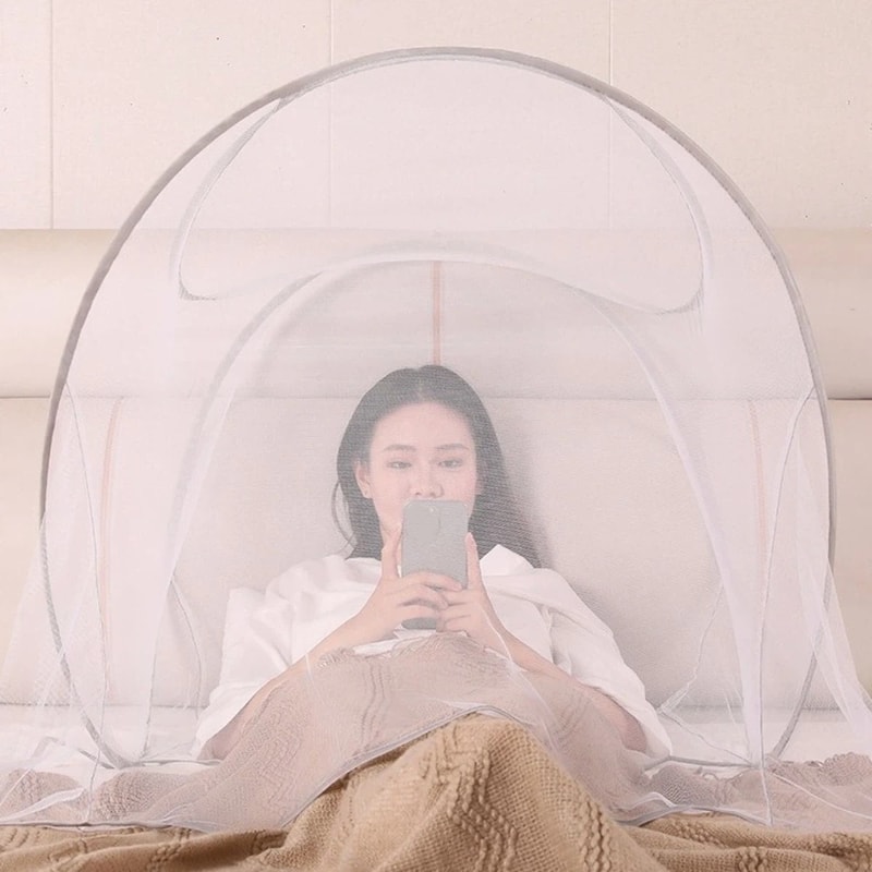 Foldable Mosquito Head Net for Sleeping Travel and Camping