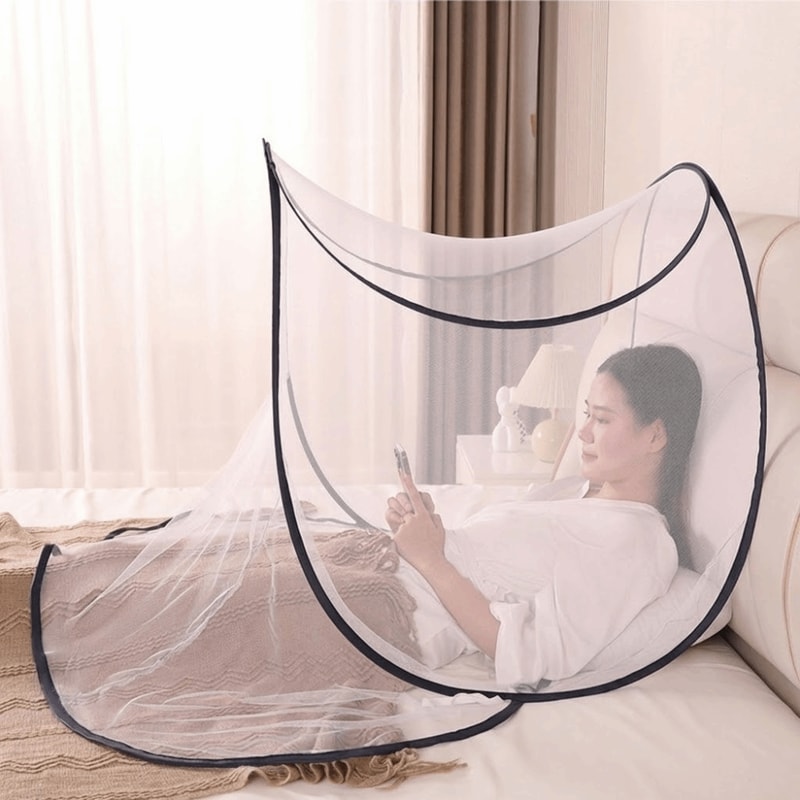 Foldable Mosquito Head Net for Sleeping Travel and Camping