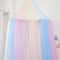 Rainbow Princess Bed Canopy Mosquito Net for Kids Room Decor