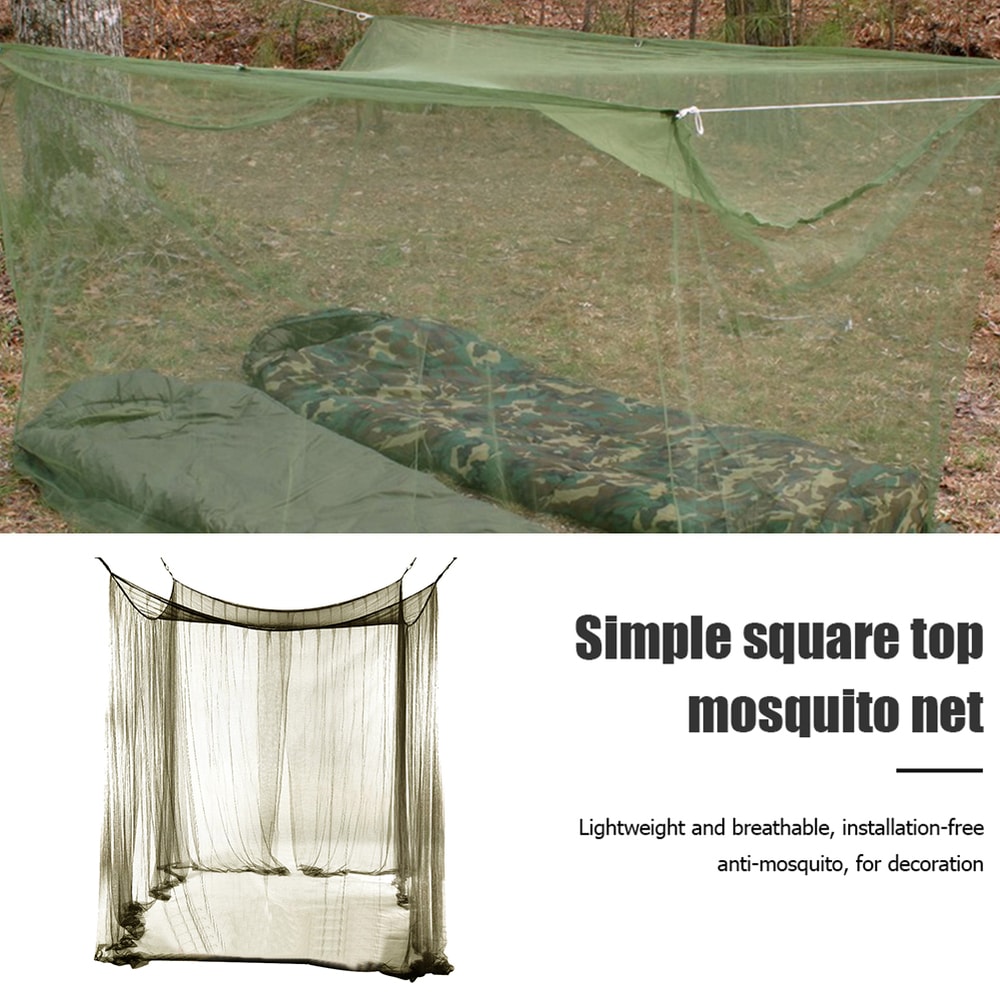 Portable Mosquito Net Folding Breathable Canopy For Camping Hiking And Fishing 0