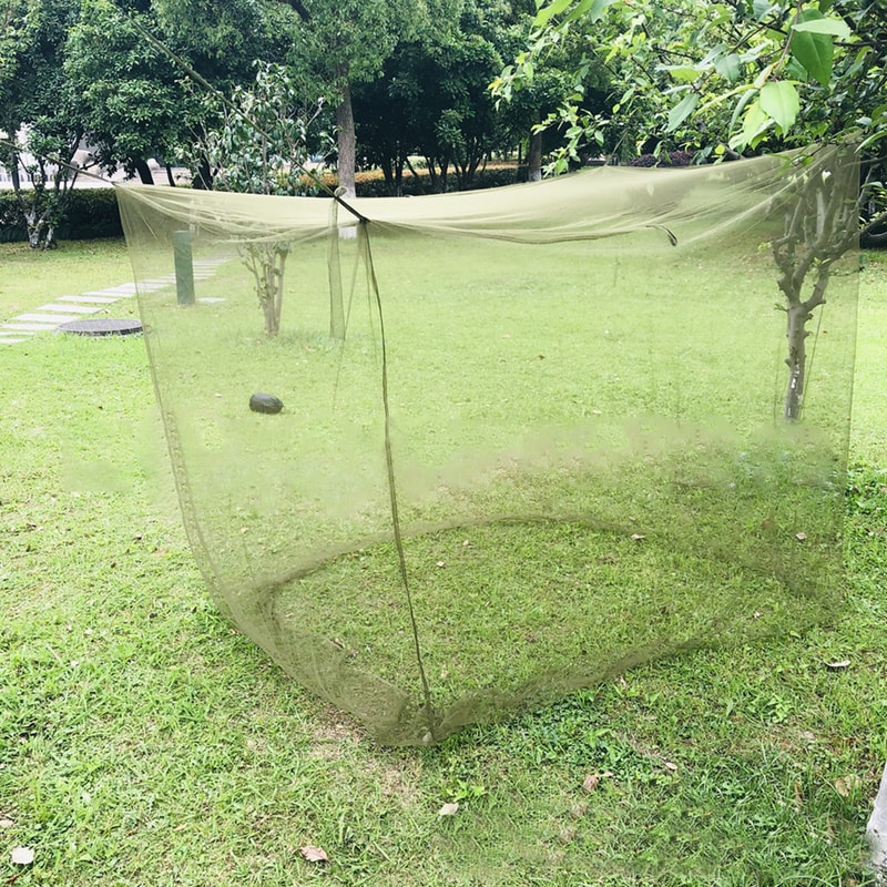Portable Mosquito Net Folding Breathable Canopy For Camping Hiking And Fishing 1