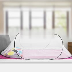 pop up mosquito net tent with zipper for travel camping and bed