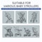 Baby Stroller Mosquito Net Breathable Bug Cover 5
