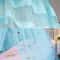 Lace Dome Bed Canopy Mosquito Net for Kids Nursery and Girls Room Decor