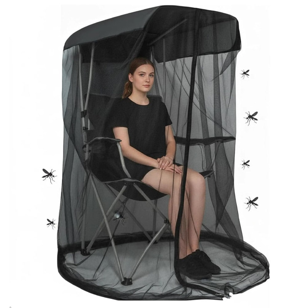Outdoor Mosquito Net Portable Folding Shade Cover for Camping Patio Garden
