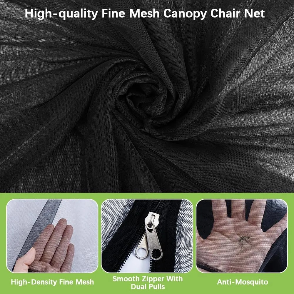 Outdoor Mosquito Net Portable Folding Shade Cover for Camping Patio Garden