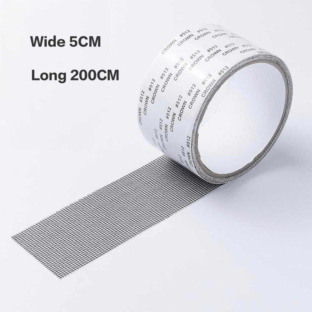 Durable Self Adhesive Window Screen Repair Tape Waterproof Insect Mesh Patch 4
