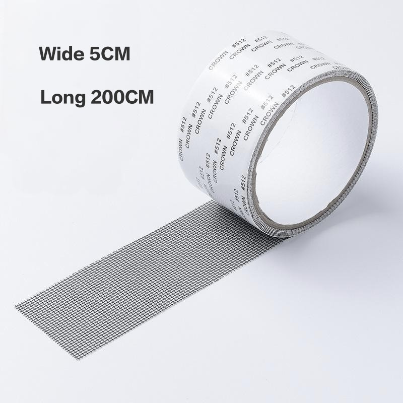 Durable Self Adhesive Window Screen Repair Tape Waterproof Insect Mesh Patch 4