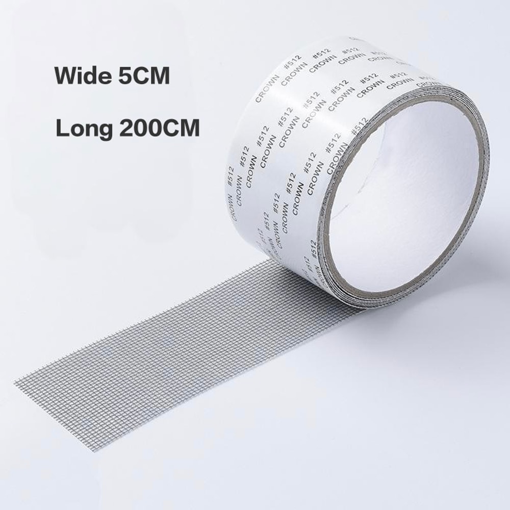 Durable Self Adhesive Window Screen Repair Tape Waterproof Insect Mesh Patch 5