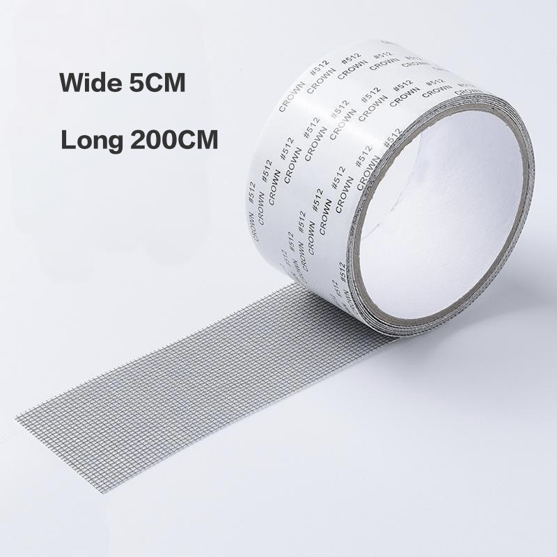 Durable Self Adhesive Window Screen Repair Tape Waterproof Insect Mesh Patch 5