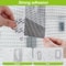 Durable Self Adhesive Window Screen Repair Tape Mesh Screen Patch 3