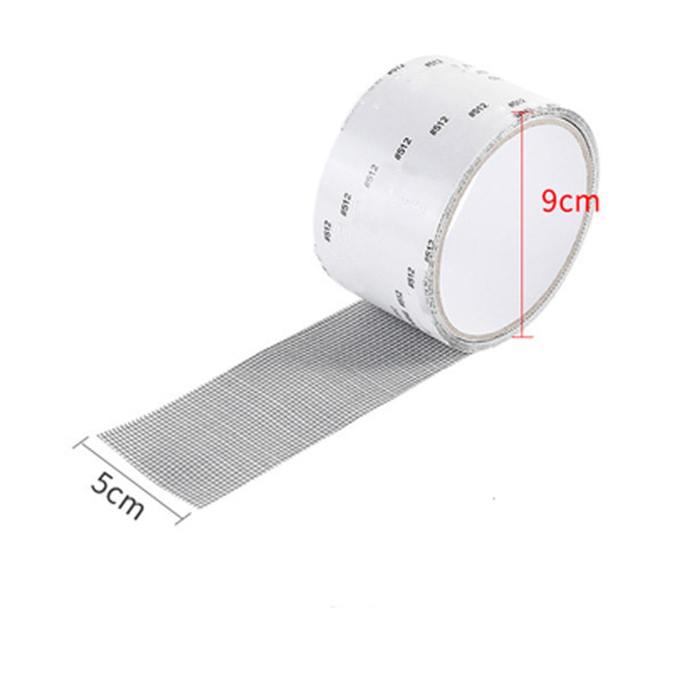 Durable Self Adhesive Window Screen Repair Tape Mesh Screen Patch 6