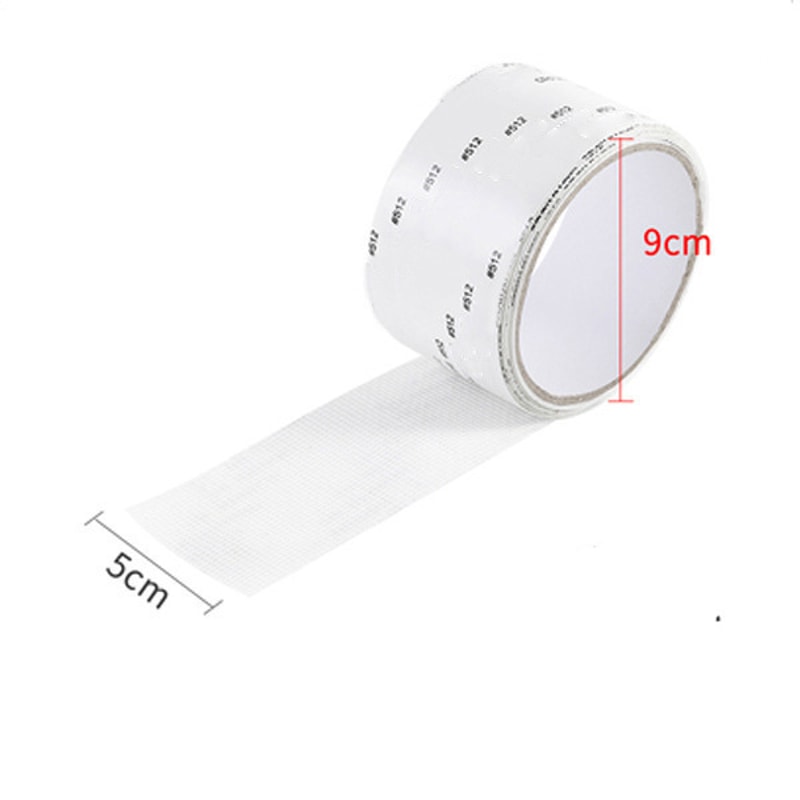 Durable Self Adhesive Window Screen Repair Tape Mesh Screen Patch 7