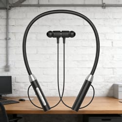 bluetooth neckband headphones with magnetic waterproof sport earbuds