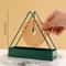 Triangular Iron Mosquito Coil Holder Ash Catcher Tray For Home And Patio 2