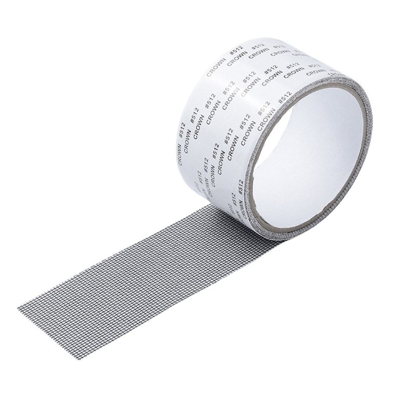 Self Adhesive Window Screen Repair Tape for Mosquito Net and Mesh Hole Fixes