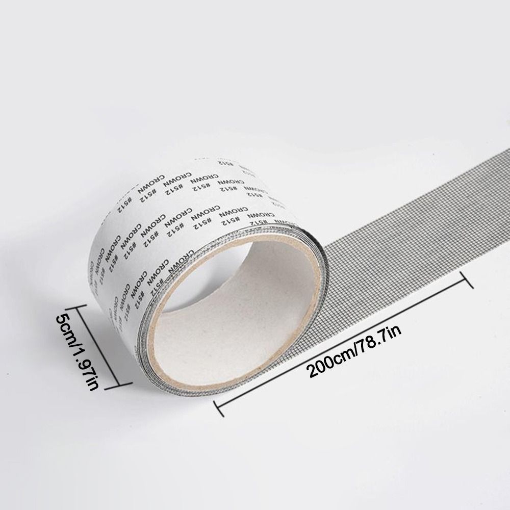 Self Adhesive Window Screen Repair Tape for Mosquito Net and Mesh Hole Fixes
