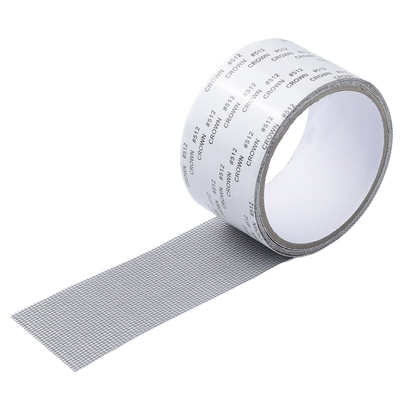 Self Adhesive Window Screen Repair Tape for Mosquito Net and Mesh Hole Fixes
