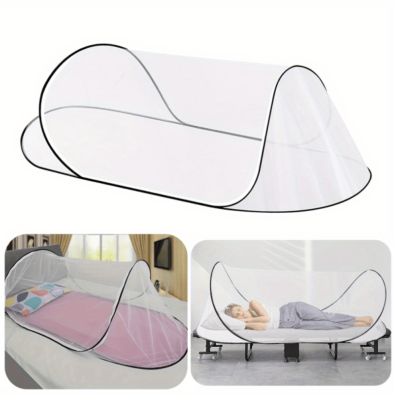 Portable Pop Up Mosquito Net for Bed Camping Travel