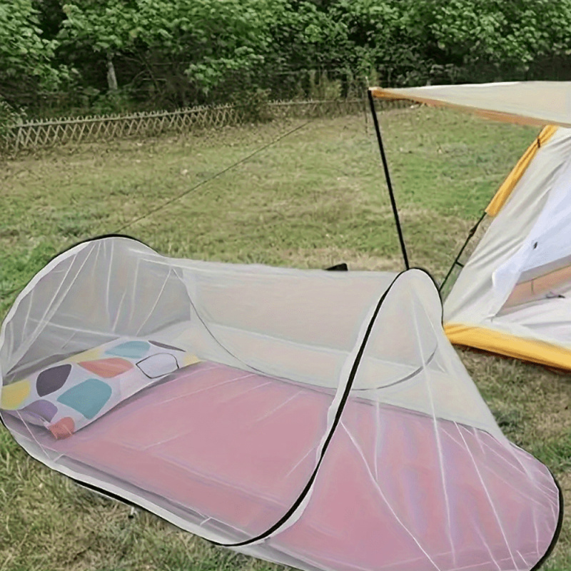 Portable Pop Up Mosquito Net for Bed Camping Travel