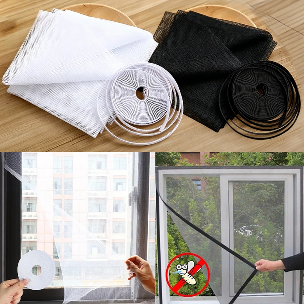 Self Adhesive Mosquito Net Window Screen Mesh 0